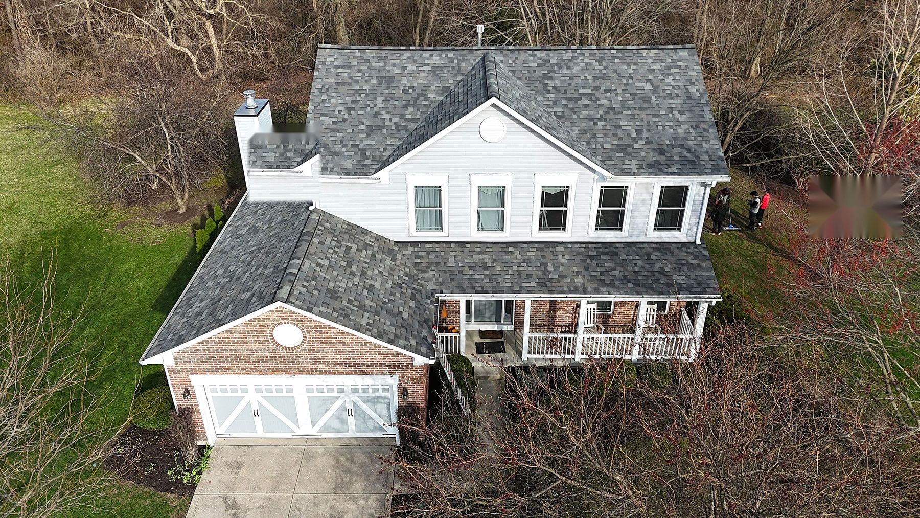 Completed roof in Indianapolis